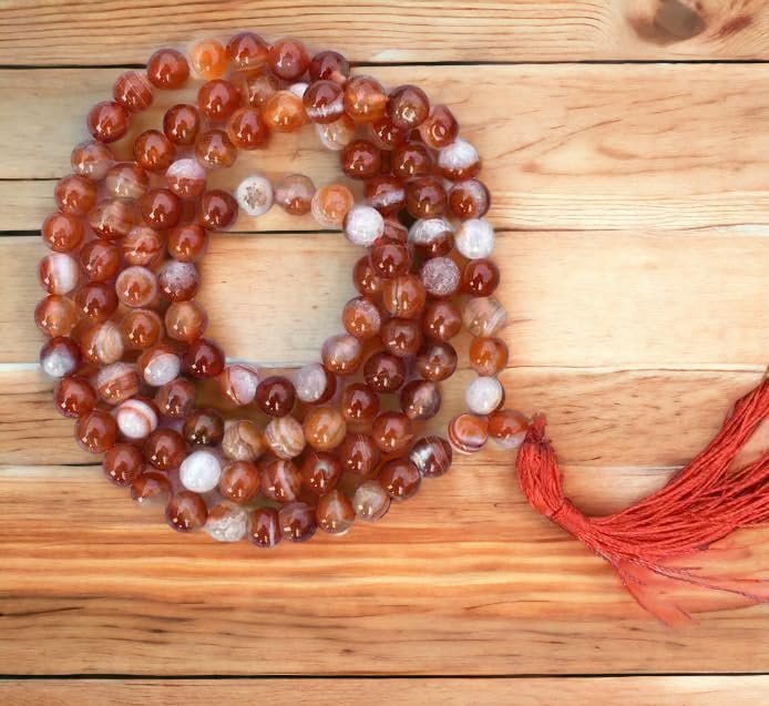 Divine Spirituals Certified 108 Plus 1 Mala Beads Collection for Men and Women Natural Pure 8 mm Beads – for Yoga Reiki Meditation Feng Shui Natural Red Sulemani Hakik Mala Crystal Mala Abundance Stones 5 Divine Spirituals Certified 108 Plus 1 Mala Beads Collection for Men and Women Natural Pure 8 mm Beads – for Yoga Reiki Meditation Feng Shui Natural Red Sulemani Hakik Mala Crystal Mala Abundance Stones 5