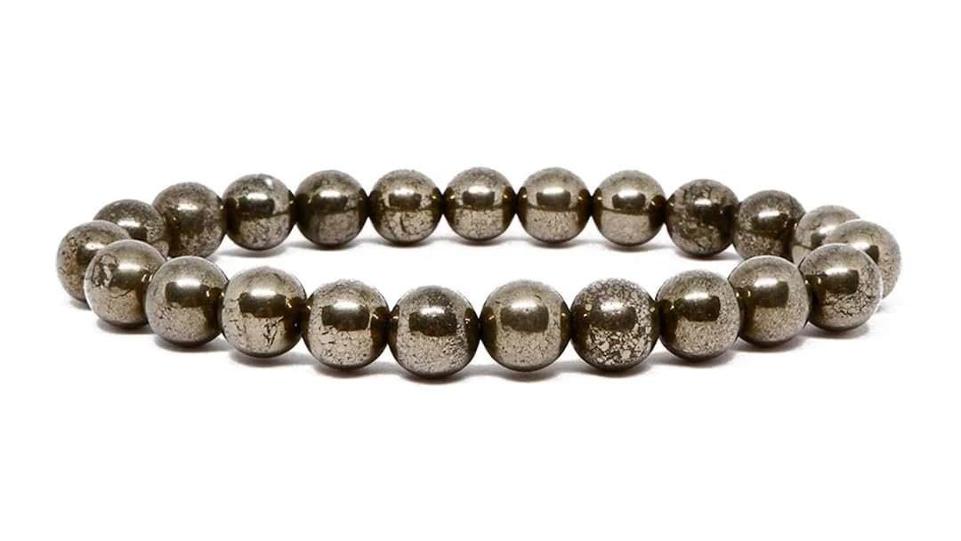 Divine Spirituals Pyrite Certified Bracelet to balance Chakras Natural Crystal Certified healing bracelet. Stretchable – 8MM beads Bracelets for men & women. Chakra Healing Bracelets Abundance Stones 3 Divine Spirituals Pyrite Certified Bracelet to balance Chakras Natural Crystal Certified healing bracelet. Stretchable – 8MM beads Bracelets for men & women. Chakra Healing Bracelets Abundance Stones 3