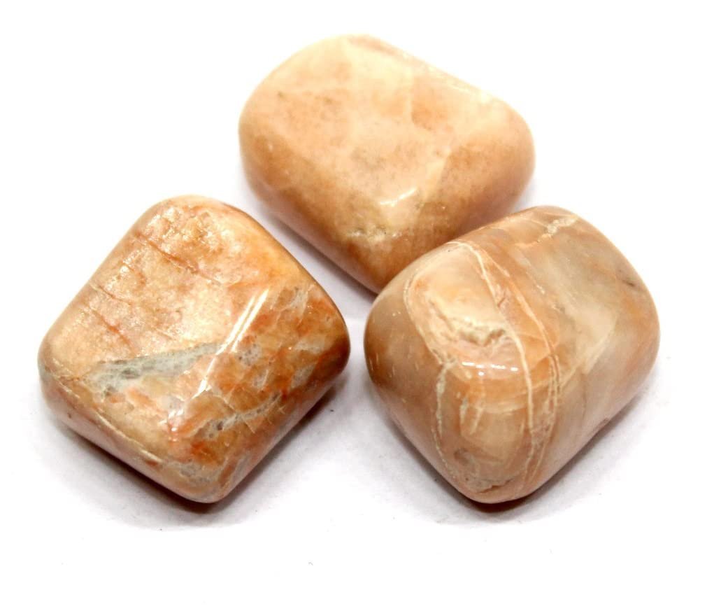 Divine Spirituals Peach Moonstone Natural Healing Crystal Tumble Stone (Value Pack of 2 AAA Grade Natural Tumbles) Chakra Tumbled Stones Abundance Stones 3 Divine Spirituals Peach Moonstone Natural Healing Crystal Tumble Stone (Value Pack of 2 AAA Grade Natural Tumbles) Chakra Tumbled Stones Abundance Stones 3