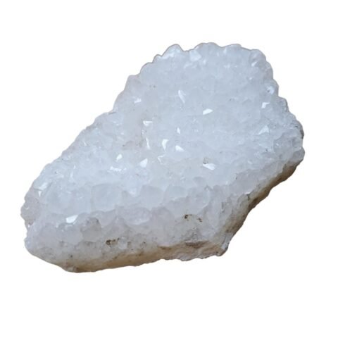 Divine Spirituals Natural Pure Clear Quartz Crystal Point Medium to Large Cluster Geode Rock for Healing Meditation and Increased Creativity Sacred Sanctuary Abundance Stones