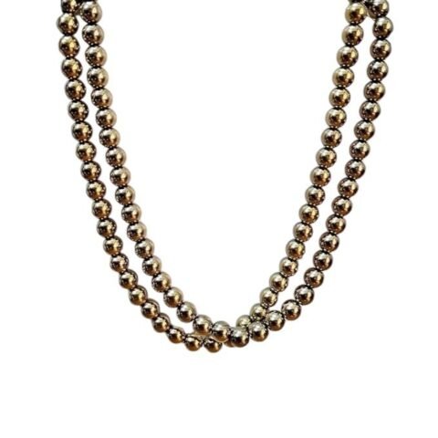 Divine Spirituals Certified Golden Pyrite Jaap Mala 108+1-8 mm Beads for Prosperitiy Wealth and Willpower Crystal Mala Abundance Stones