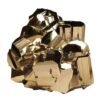 Divine Spirituals Pyrite Stone Original Cluster Samples – High Energy Natural Iron Pyrite Stone Gold Rock Reiki Crystal Used for Increased Willpower and Manifestation (Certified Pyrite) (190 Grams Plus Approx.) Cubical Pyrite Clusters Abundance Stones 2
