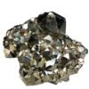 Divine Spirituals Pyrite Stone Original Cluster Stone – Natural Energised Golden Pyrite Stone for Healing, Willpower, Money Manifestation, Vastu, and Business – Certified Original Pyrite (90 Grams Plus Approx.) Cubical Pyrite Clusters Abundance Stones 2