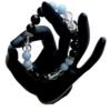 Divine Spirituals Aries Sun Sign Divine Zodiac Natural Crystal Certified Unisex Bracelet Original Natural 8 mm Stone Beads with Palo Santo Smudge Chakra Healing Bracelets Abundance Stones 9