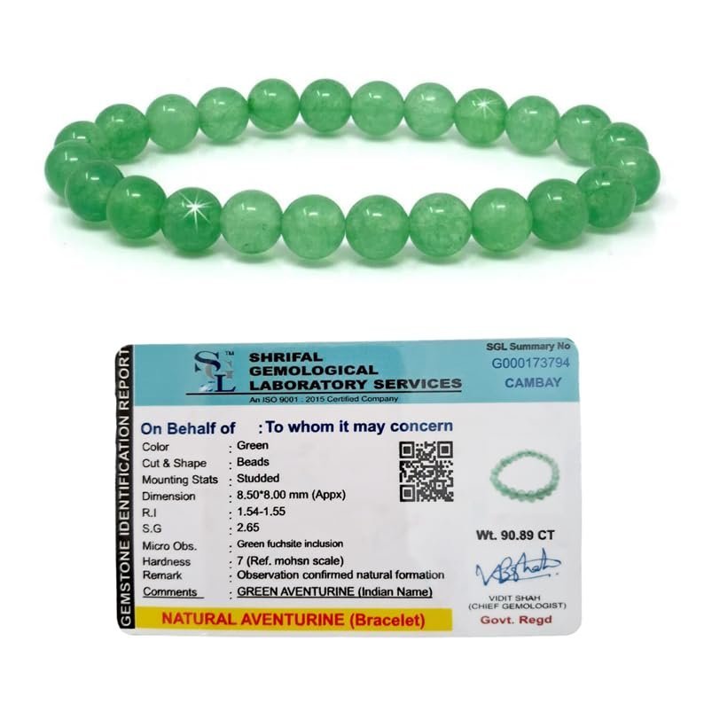 Divine Spirituals Green Aventurine Natural Crystal Bracelet 8 mm AAA Grade Stretchable Bracelet for Healing Meditation and Manifestation Chakra Healing Bracelets Abundance Stones Divine Spirituals Green Aventurine Natural Crystal Bracelet 8 mm AAA Grade Stretchable Bracelet for Healing Meditation and Manifestation Chakra Healing Bracelets Abundance Stones