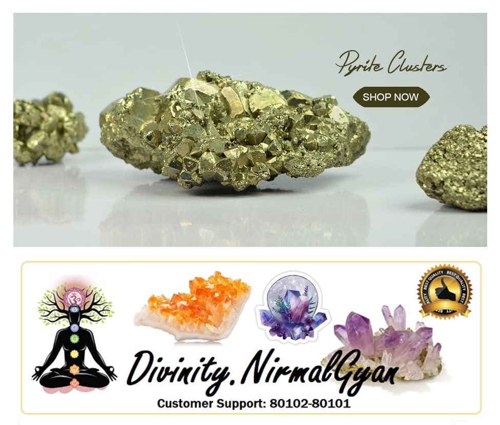 Divine Spirituals Pyrite Stone Original Crystal Cluster – High Energy Natural Iron Pyrite Stone Gold Rock Reiki Crystal Used for Increased Willpower and Manifestation | Peruvian Pyrite | Crystal Stone For Abundance Cubical Pyrite Clusters Abundance Stones 6 Divine Spirituals Pyrite Stone Original Crystal Cluster – High Energy Natural Iron Pyrite Stone Gold Rock Reiki Crystal Used for Increased Willpower and Manifestation | Peruvian Pyrite | Crystal Stone For Abundance Cubical Pyrite Clusters Abundance Stones 6