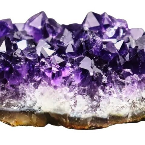 Divine Spirituals Amethyst Natural Cluster/Geode Rough Stones for Reiki Pooja and Crystal Healing and Meditation (250 Carat +) Sacred Sanctuary Abundance Stones Divine Spirituals Amethyst Natural Cluster/Geode Rough Stones for Reiki Pooja and Crystal Healing and Meditation (250 Carat +) Sacred Sanctuary Abundance Stones