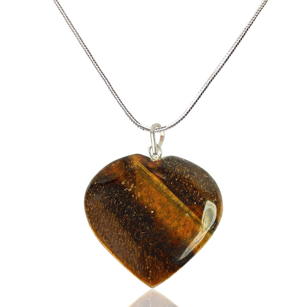 Divine Spirituals Natural Healing Stone Pendant Heart Shape Crystal Stone Pendant / Locket with Metal Chain for Healing and Meditation Size 25-30 mm Approx. (Sunstone) Crystal Jewelry Abundance Stones 2 Divine Spirituals Natural Healing Stone Pendant Heart Shape Crystal Stone Pendant / Locket with Metal Chain for Healing and Meditation Size 25-30 mm Approx. (Sunstone) Crystal Jewelry Abundance Stones 2