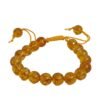 Citrine Adjustable Thread Bracelet – 10mm Healing Crystals, Round, Citrine, Natural Gemstone, Citrine Bracelet 9