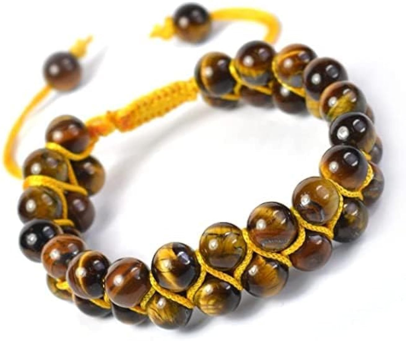 Divine Spirituals Certified Natural Tiger’s Eye Double Layered Semi Precious, Stone Bracelet, Crystal Stone 8mm Beads Bracelet Round Shape for Reiki Healing and Crystal Healing Chakra Stones Chakra Healing Bracelets Abundance Stones 3 Divine Spirituals Certified Natural Tiger’s Eye Double Layered Semi Precious, Stone Bracelet, Crystal Stone 8mm Beads Bracelet Round Shape for Reiki Healing and Crystal Healing Chakra Stones Chakra Healing Bracelets Abundance Stones 3