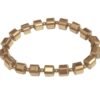 Divine Spirituals Golden Pyrite Certified Damru Shaped Beads Bracelet for Men and Women – Money Magnet Bracelet for Financial Abundance, Prosperity and Business Success Chakra Healing Bracelets Abundance Stones 4