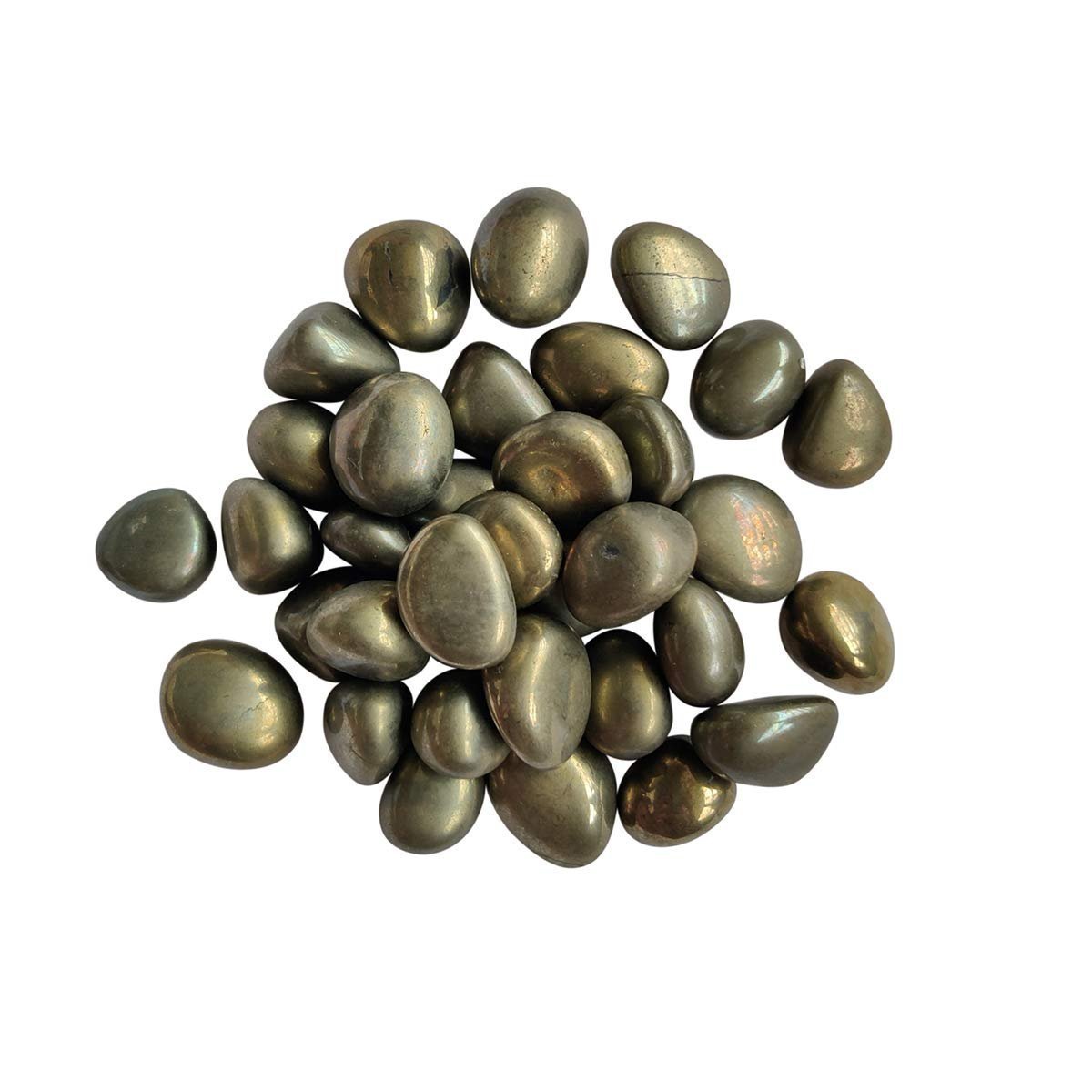 Divine Spirituals Natural Tumbled Stones for Reiki Healing (Rainbow Moonstone Tumbled Stone) Value Pack Of 2 Chakra Tumbled Stones Abundance Stones