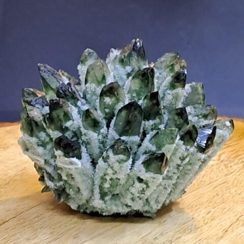 Divine Spirituals The Certified Natural Pure Quartz Family Green Jade Phantom Cluster Geodes – Citrine / Ametrine / Amethyst / Smoky Quartz / Clear Quartz / Green Jade – Rare Earth Natural Formations (Green Jade Family Cluster) Sacred Sanctuary Abundance Stones 2
