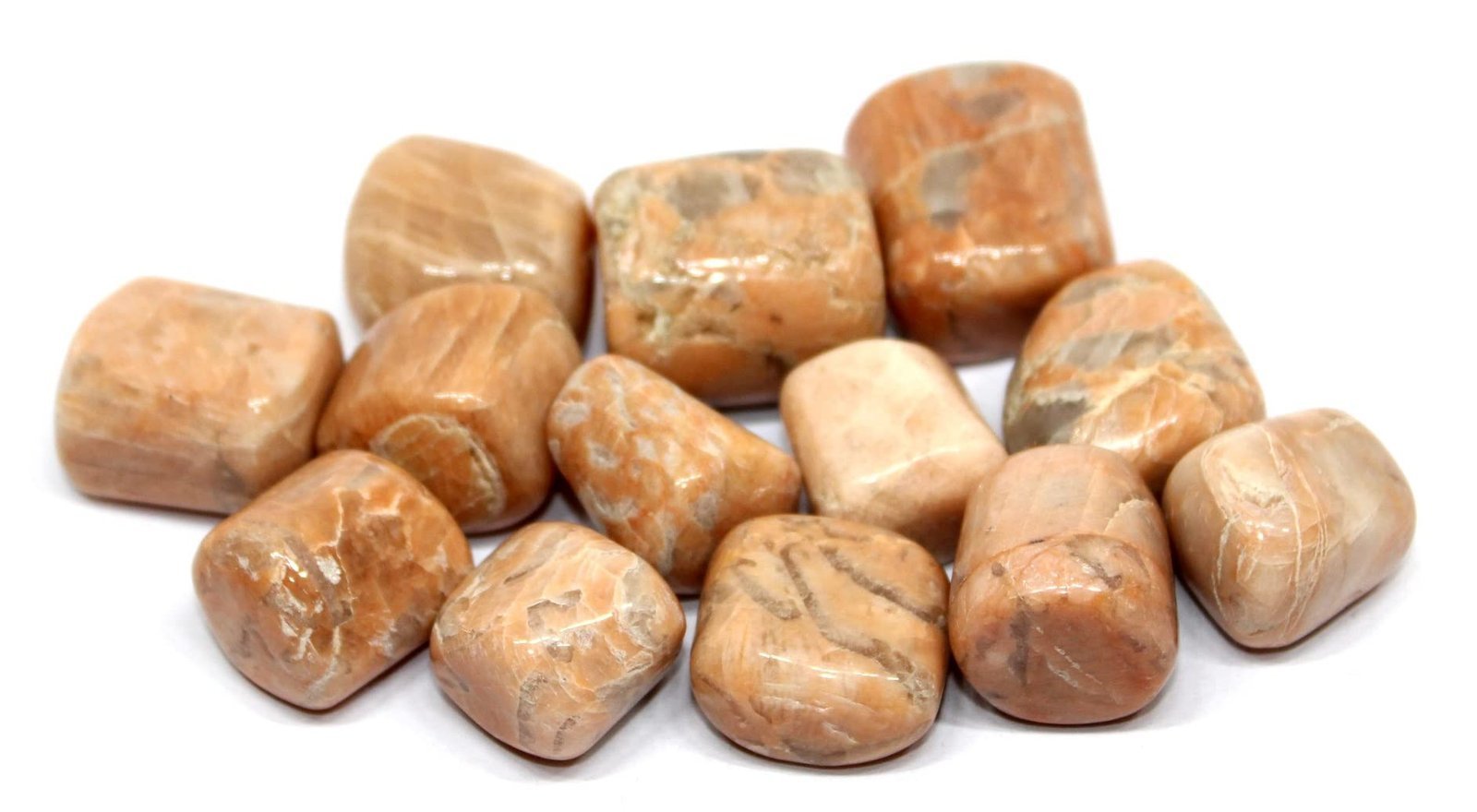 Divine Spirituals Peach Moonstone Natural Healing Crystal Tumble Stone (Value Pack of 2 AAA Grade Natural Tumbles) Chakra Tumbled Stones Abundance Stones 6 Divine Spirituals Peach Moonstone Natural Healing Crystal Tumble Stone (Value Pack of 2 AAA Grade Natural Tumbles) Chakra Tumbled Stones Abundance Stones 6