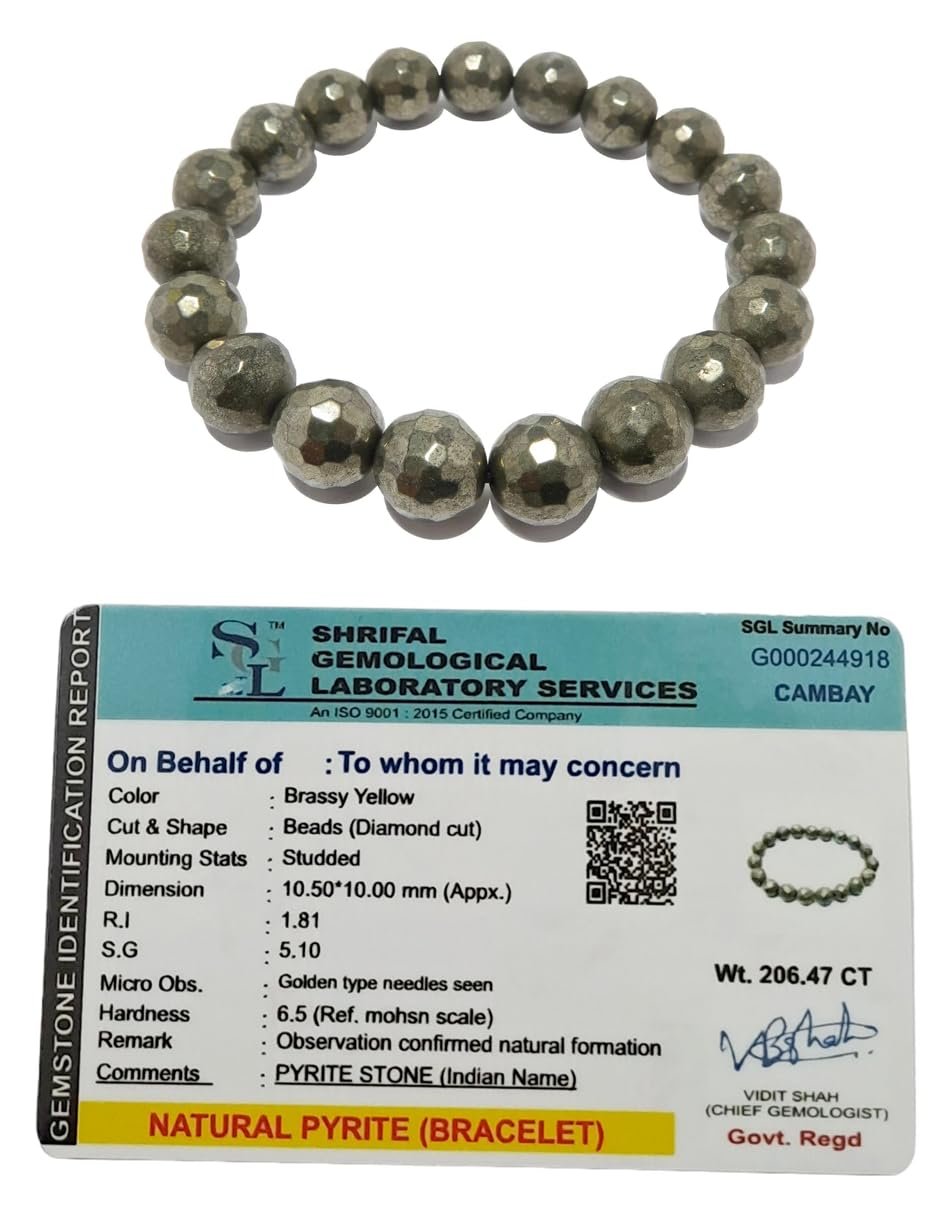 Diamond Cut Pyrite Bracelet – 10mm Healing Crystals, Signature Products Healing Crystals, Diamond Cut, Pyrite Bracelet, Natural Gemstone, Pyrite 4 Diamond Cut Pyrite Bracelet – 10mm Healing Crystals, Signature Products Healing Crystals, Diamond Cut, Pyrite Bracelet, Natural Gemstone, Pyrite 4