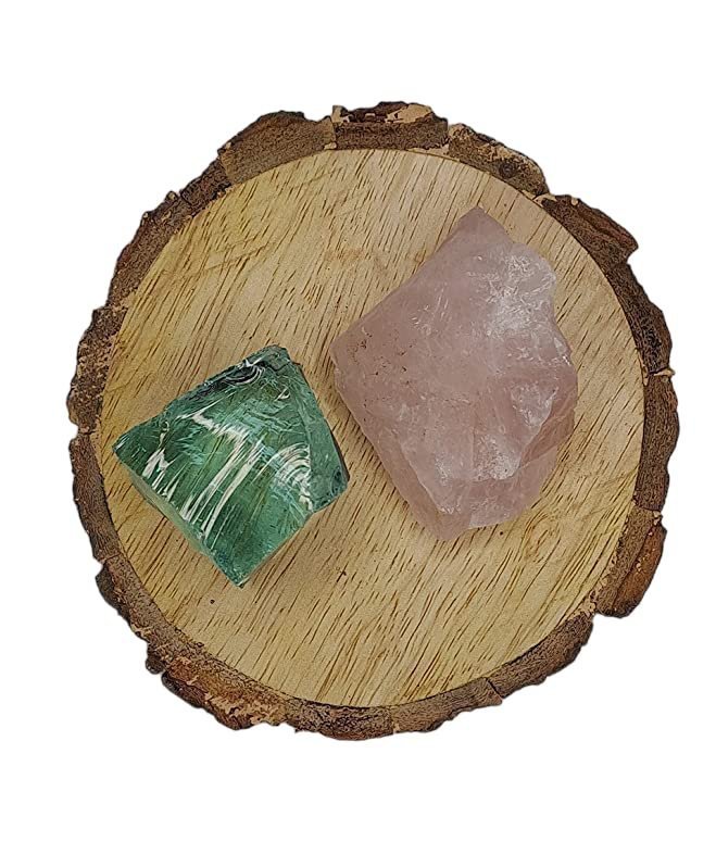 Divine Spirituals Aqua Marine Obsidian and Rose Quartz Raw Natural Crystal Combo with Wooden Natural Bark Coaster Natural Healing Crystals Abundance Stones 3 Divine Spirituals Aqua Marine Obsidian and Rose Quartz Raw Natural Crystal Combo with Wooden Natural Bark Coaster Natural Healing Crystals Abundance Stones 3