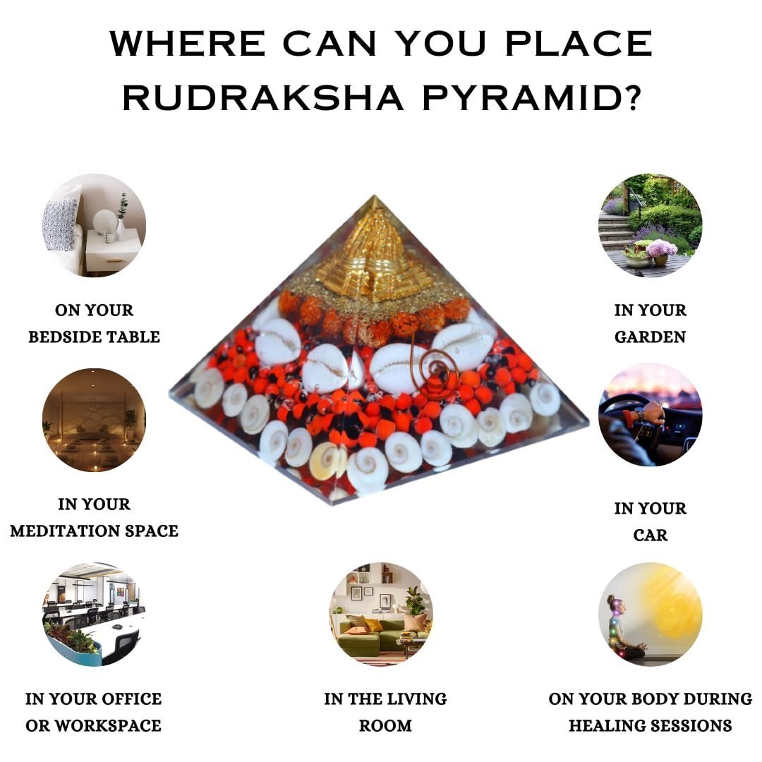 Divine Spirituals Natural Rudraksha Orgone Pyramid Vastu for Home Study Table Office Desk Reiki Feng Shui Reiki Symbol Crystal Showpieces for Home Decor Education Gifts 7 Mukhi Rudraksha 1 Mukhi Rudraksha 6 Divine Spirituals Natural Rudraksha Orgone Pyramid Vastu for Home Study Table Office Desk Reiki Feng Shui Reiki Symbol Crystal Showpieces for Home Decor Education Gifts 7 Mukhi Rudraksha 1 Mukhi Rudraksha 6