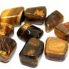 Divine Spirituals Turquoise Natural Healing Crystal Tumble Stone (Value Pack of 2 AAA Grade Natural Tumbles) Chakra Tumbled Stones Abundance Stones