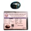 Divine Spirituals Real Original Firoza Turquoise Gemstone for Men and Women – Oval Shaped for Ring and Pendant Premium Turquoise Jewellery – The Stone of Compassion and Success 42.78 Carat Irani Firoza Abundance Stones