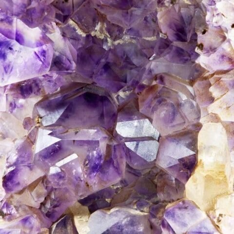 Divine Spirituals Amethyst Cluster Geode Original AAA Grade Brazilian Raw Crystal Stone For Healing and Meditation (228 Grams) Natural Healing Crystals Abundance Stones 2