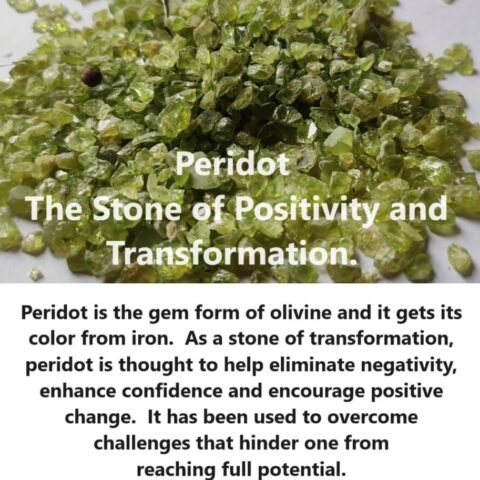 Divine Spirituals Peridot 100% Natural Pure Crystal Chips for Healing and Meditation – The Stone of Positivity and Transformation Sacred Sanctuary Abundance Stones 2