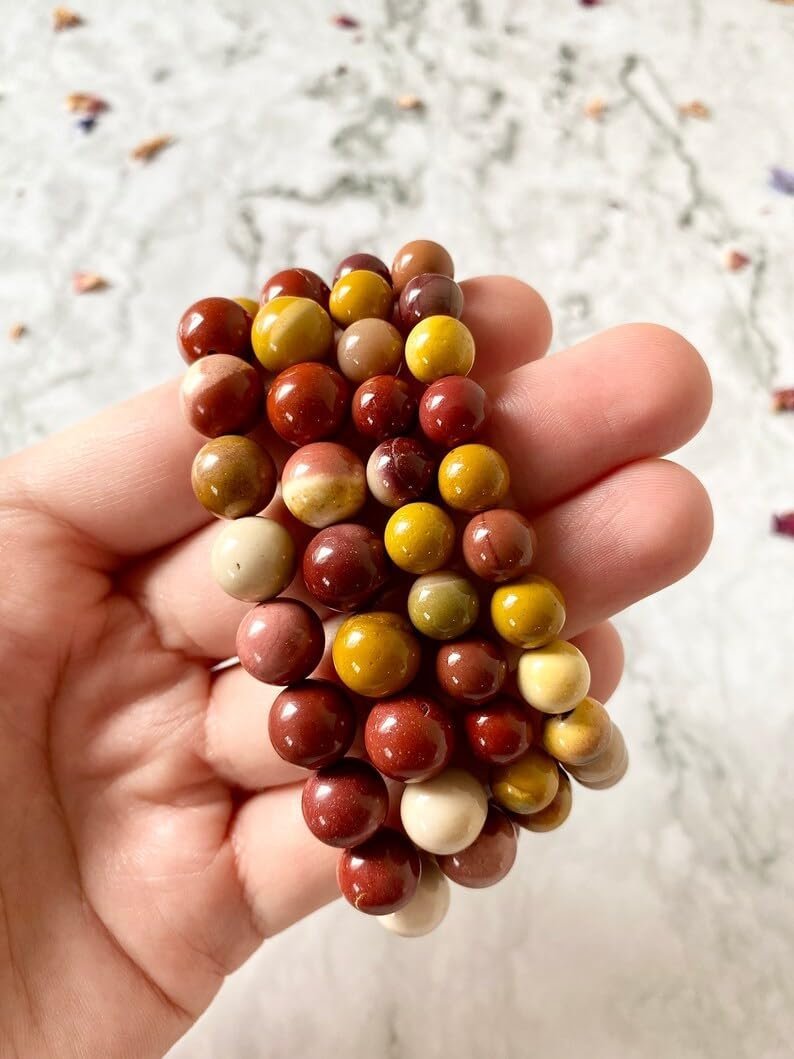 Divine Spirituals Mookaite Natural Bracelet Natural Pure Certified For Men and Women Adjustable 8mm Lab Certified Gemstone For Men and Women Bracelet for Healing Meditation Success and Abundance Chakra Healing Bracelets Abundance Stones 5 Divine Spirituals Mookaite Natural Bracelet Natural Pure Certified For Men and Women Adjustable 8mm Lab Certified Gemstone For Men and Women Bracelet for Healing Meditation Success and Abundance Chakra Healing Bracelets Abundance Stones 5