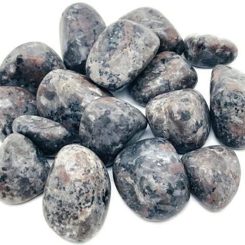 Divine Spirituals Natural AAA Grade Yooperlite Tumble Pebbles Stones for Reiki Healing Home Decoration and Vastu Correction Love Relationship and Financial Abundance, Wealth, Will Power and Prosperity (Yooperlite) Chakra Tumbled Stones Abundance Stones