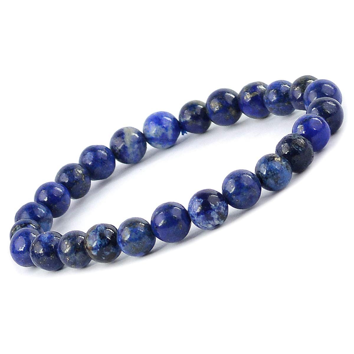 Divine Spirituals Natural Labradorite 8mm Round Bead Crystal Bracelet for Reiki Healing, Crystal Healing and Chakra Balance Chakra Healing Bracelets Abundance Stones 2