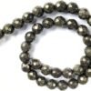 Divine Spirituals Pyrite Stone Original Certified Stone Diamond Cut 10mm Unisex Faceted Adjustable thread Bracelet for Wealth Prosperity Good Luck and Success – Increased Will Power and Manifestation Chakra Healing Bracelets Abundance Stones 12
