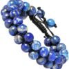 Divine Spirituals Natural Original Healing Crystal Gemstone bracelets to amplify and magnify healing energy, clear, and balance chakras. (Lab Certified Labradorite Bracelet) Chakra Healing Bracelets Abundance Stones 2