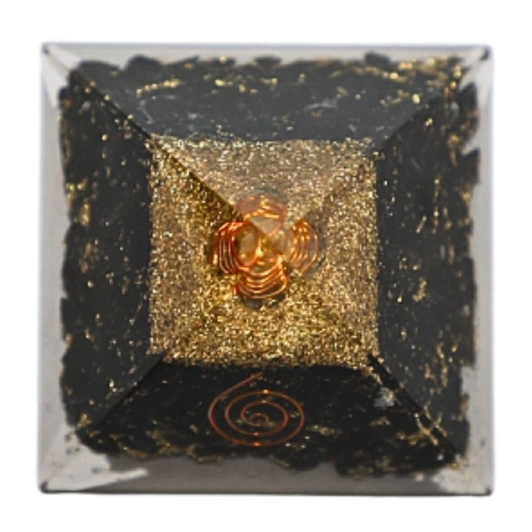 Divine Spirituals Natural Black Tourmaline Orgone Pyramid Vastu for Home Study Table Office Desk Reiki Feng Shui Reiki Symbol Crystal Showpieces for Home Decor Education Gifts Sculptures Abundance Stones 7 Divine Spirituals Natural Black Tourmaline Orgone Pyramid Vastu for Home Study Table Office Desk Reiki Feng Shui Reiki Symbol Crystal Showpieces for Home Decor Education Gifts Sculptures Abundance Stones 7