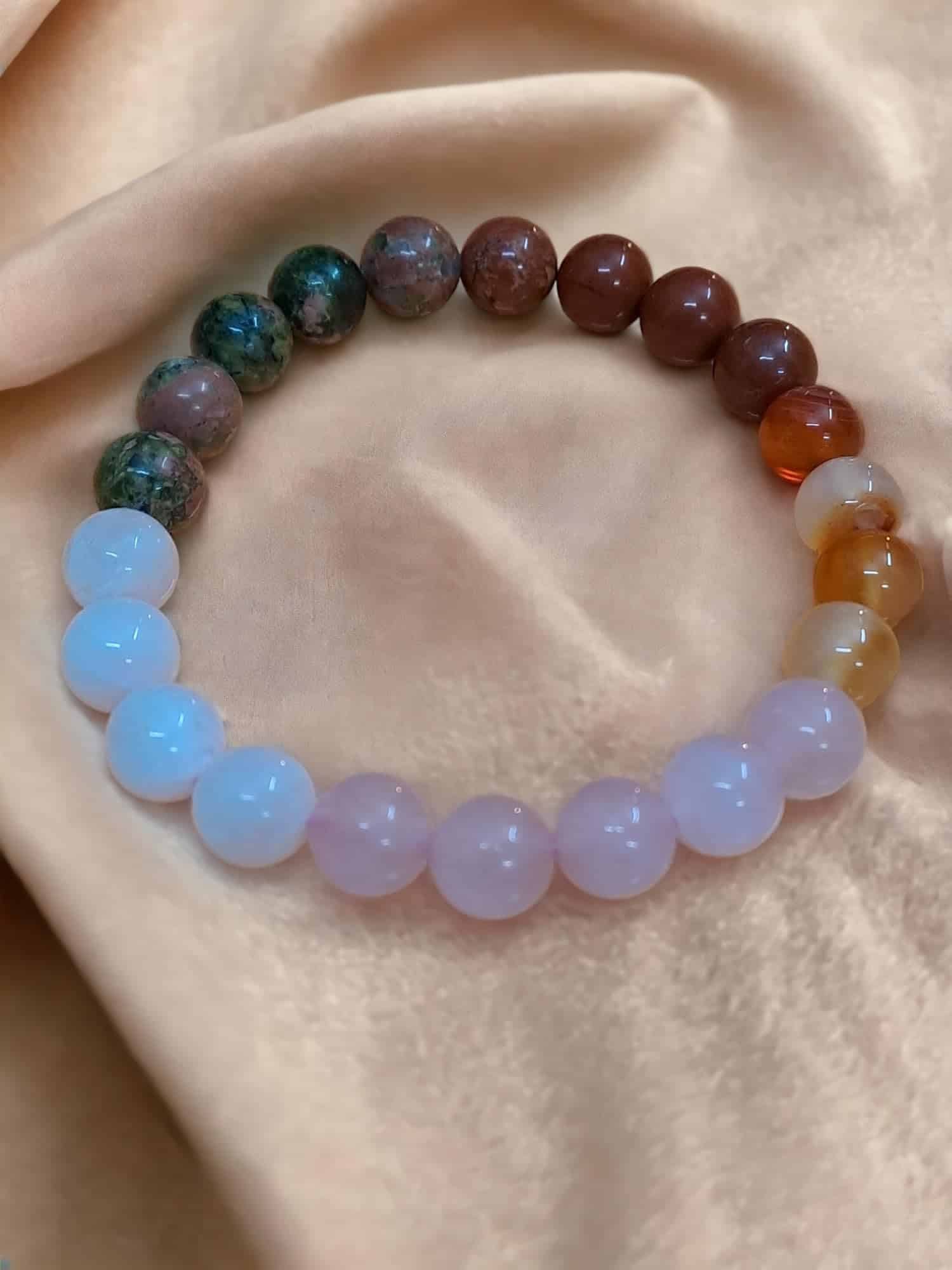 Divine Spirituals Unisex Adult Natural Crystal Fertility Bracelet – Healthy Pregnancy Bracelet – Maternal Protection – Moonstone – Unakite – Carnelian – Rose Quartz – Red Jasper Chakra Healing Bracelets Abundance Stones 8 Divine Spirituals Unisex Adult Natural Crystal Fertility Bracelet – Healthy Pregnancy Bracelet – Maternal Protection – Moonstone – Unakite – Carnelian – Rose Quartz – Red Jasper Chakra Healing Bracelets Abundance Stones 8