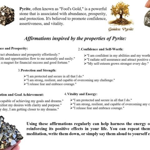 Divine Spirituals Original Golden Pyrite Fool’s Gold Mineral Rock Certified Geode Sample Cluster Geodes for Willpower Success Wealth Manifestation Stone to Attract Money for Home and Office (120 Grams Plus Approx.) Cubical Pyrite Clusters Abundance Stones 2