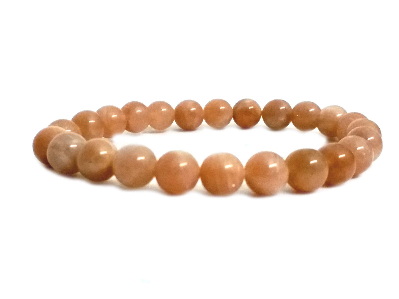 Divine Spirituals Natural Certified 8MM Healing Crystal Crystal Bracelet for Men and Women (Peach Moonstone Bracelet) Chakra Healing Bracelets Abundance Stones 3 Divine Spirituals Natural Certified 8MM Healing Crystal Crystal Bracelet for Men and Women (Peach Moonstone Bracelet) Chakra Healing Bracelets Abundance Stones 3