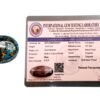 Divine Spirituals Natural Cats Eye Original Certified Gemstone Translucent Yellowish Chatoyant Chrysoberyl Exclusive Cymophane Lehsunia Vaidurya Cat’s Eye 5.04 Carats Cat's Eye Gemstone Abundance Stones