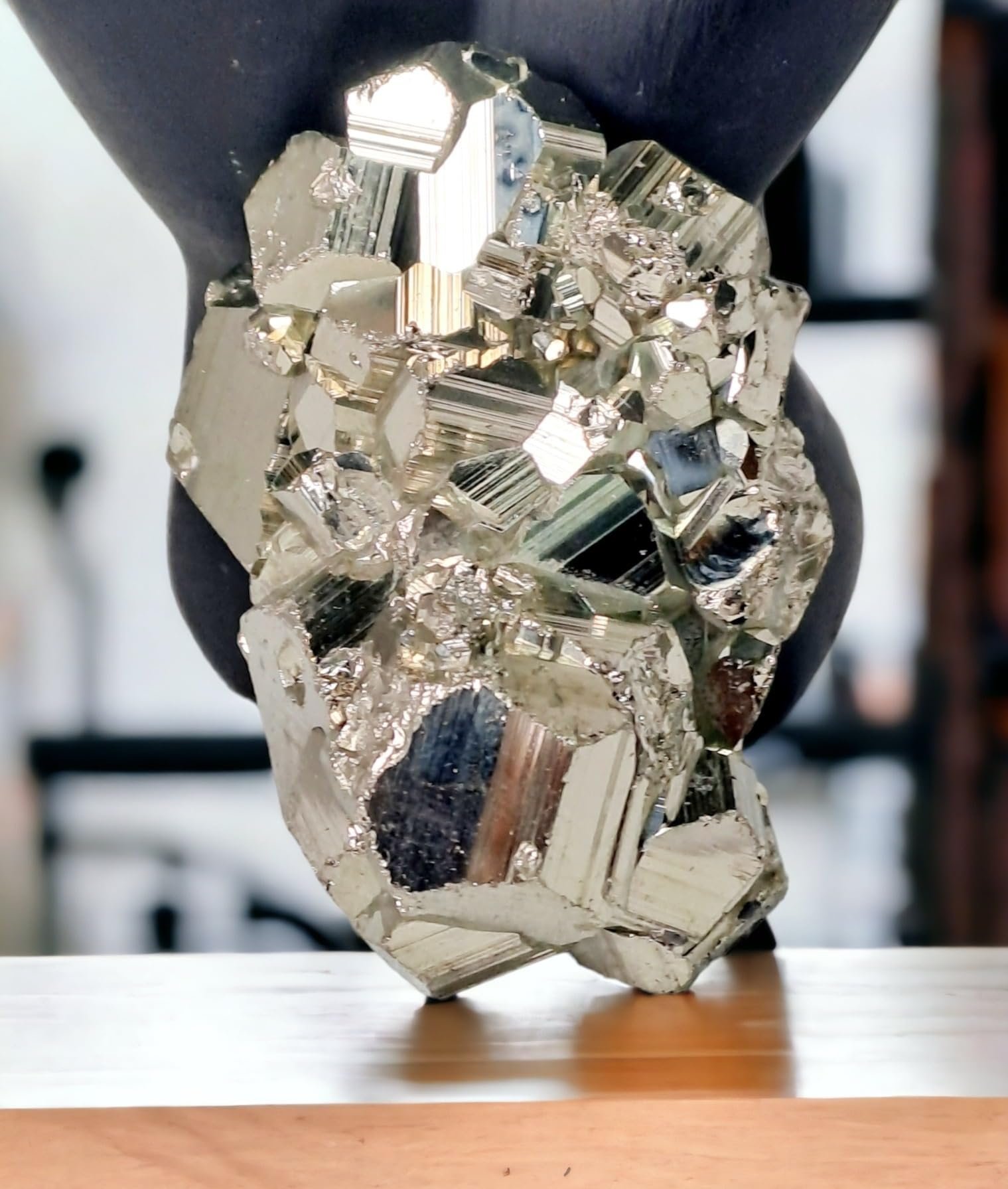 Divine Spirituals Lab Certified AAA Grade Peru Pyrite Original Stone Cluster Geodes for Willpower Success Wealth and Abundance 92.46 Grams Cubical Pyrite Clusters Abundance Stones 4 Divine Spirituals Lab Certified AAA Grade Peru Pyrite Original Stone Cluster Geodes for Willpower Success Wealth and Abundance 92.46 Grams Cubical Pyrite Clusters Abundance Stones 4