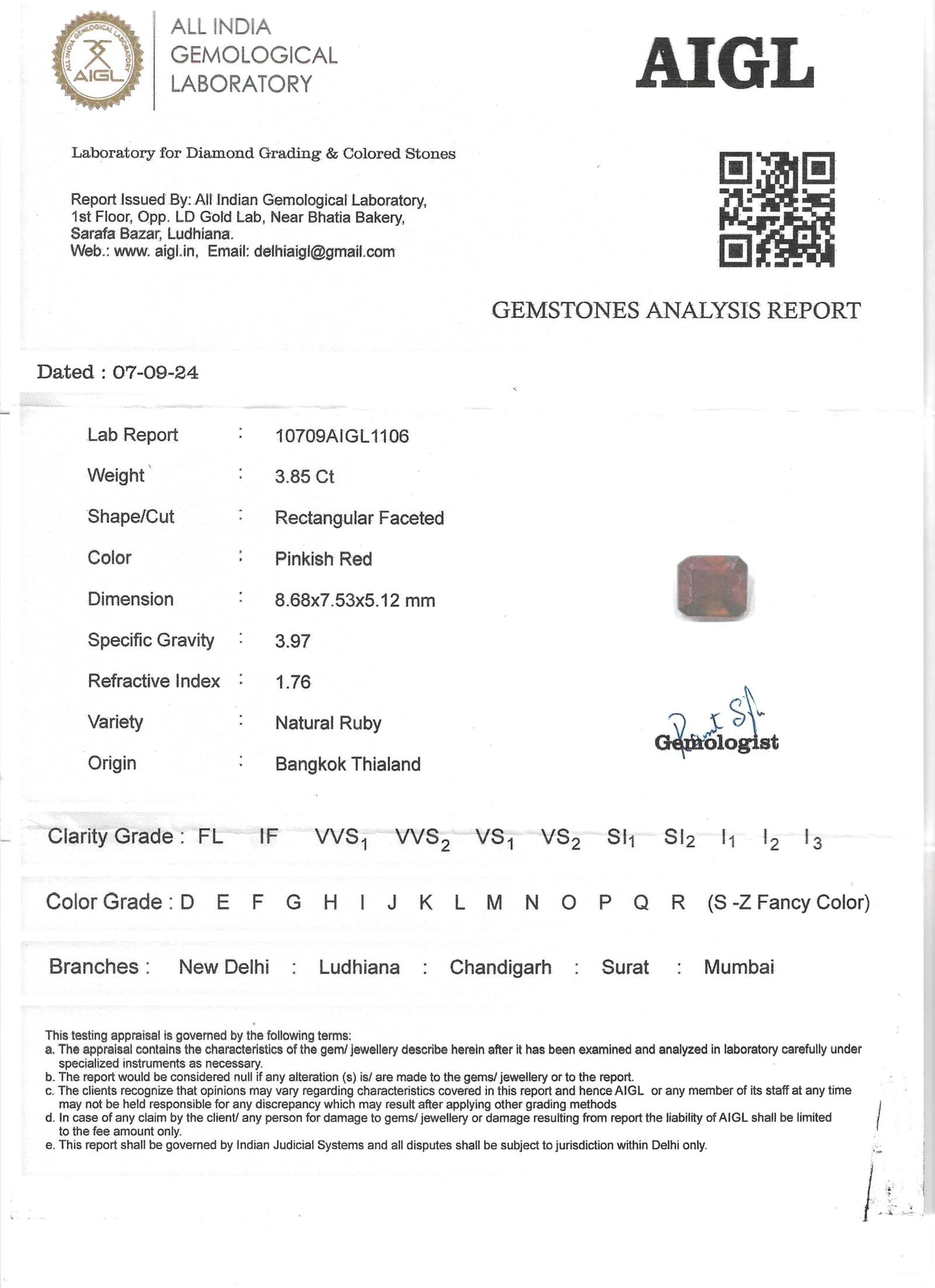 Divine Spirituals Siamese Thai Certified Natural Ruby/Manikya/Manak Gemstones Rectangular Exclusive Faceted Cut – 5.2 Carats for Unisex Ring Jewellery Healing Crystal Rings Abundance Stones 4 Divine Spirituals Siamese Thai Certified Natural Ruby/Manikya/Manak Gemstones Rectangular Exclusive Faceted Cut – 5.2 Carats for Unisex Ring Jewellery Healing Crystal Rings Abundance Stones 4