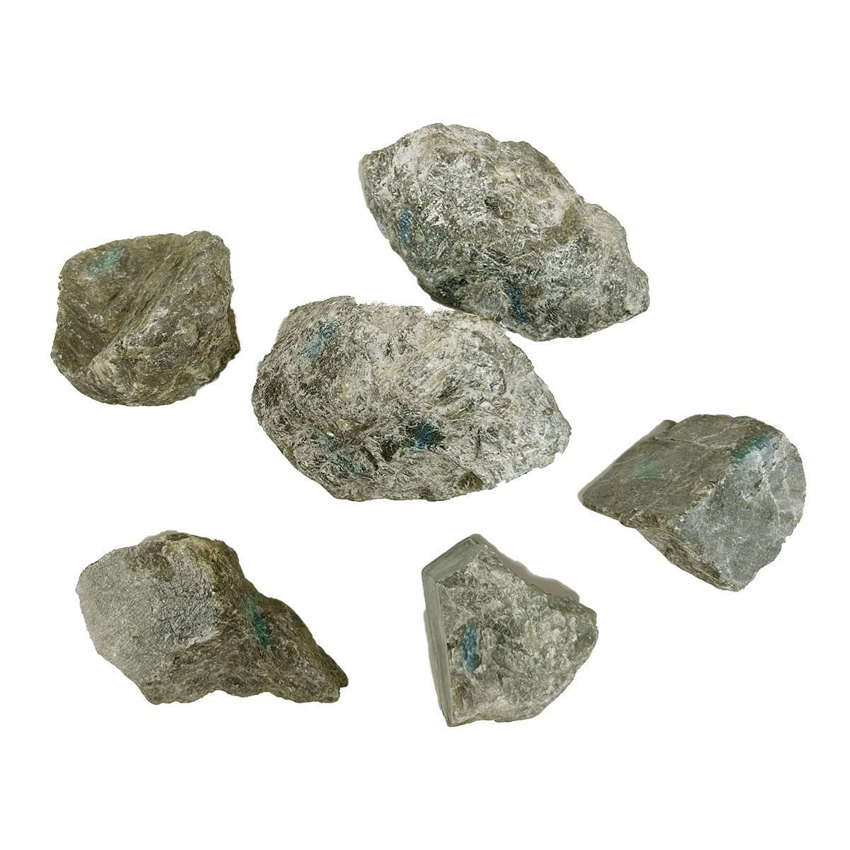 Divine Spirituals Natural Crystal Raw Stones Original Rough Raw Gemstone AAA+ Premium Grade Rock Raw Gemstone (Labradorite) 250 Grams Natural Healing Crystals Abundance Stones