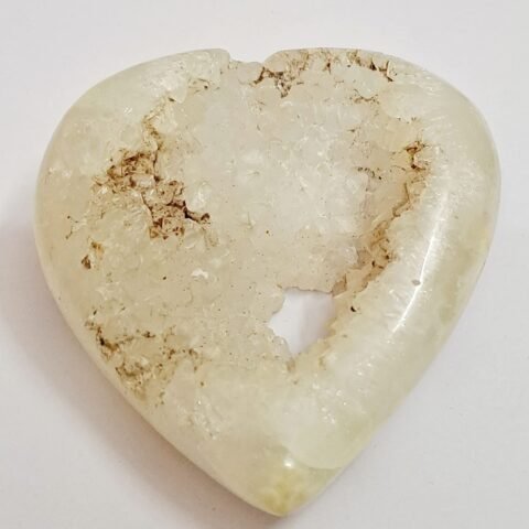 Divine Spirituals Hand Carved Original Crystals Healing Stone Hearts Agate Druzy Geode Hearts – Worry / Palm Stone for Chakra Balancing Good Luck Love Abundance and Harmony Sacred Sanctuary Abundance Stones 2