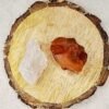 Divine Spirituals Clear Quartz and Black Obsidian AAA Grade Raw Natural Crystal Combo with Wooden Natural Bark Coaster for Healing, Meditation and Manifestation Natural Healing Crystals Abundance Stones 2 Divine Spirituals Clear Quartz and Black Obsidian AAA Grade Raw Natural Crystal Combo with Wooden Natural Bark Coaster for Healing, Meditation and Manifestation Natural Healing Crystals Abundance Stones 2