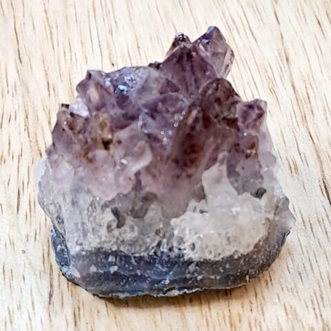 Divine Spirituals Amethyst Cluster Geode Original AAA Grade Brazilian Raw Crystal Stone For Healing and Meditation Natural Healing Crystals Abundance Stones