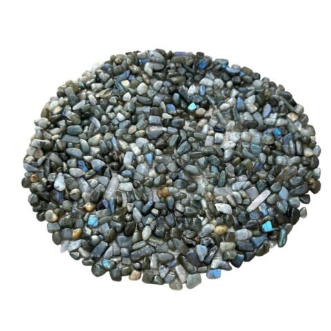 Divine Spirituals Natural Pure Labradorite Chips for Healing Meditation, Reiki, Vastu, Decor, Spirituality and Manifesting Abundance in Life Sacred Sanctuary Abundance Stones