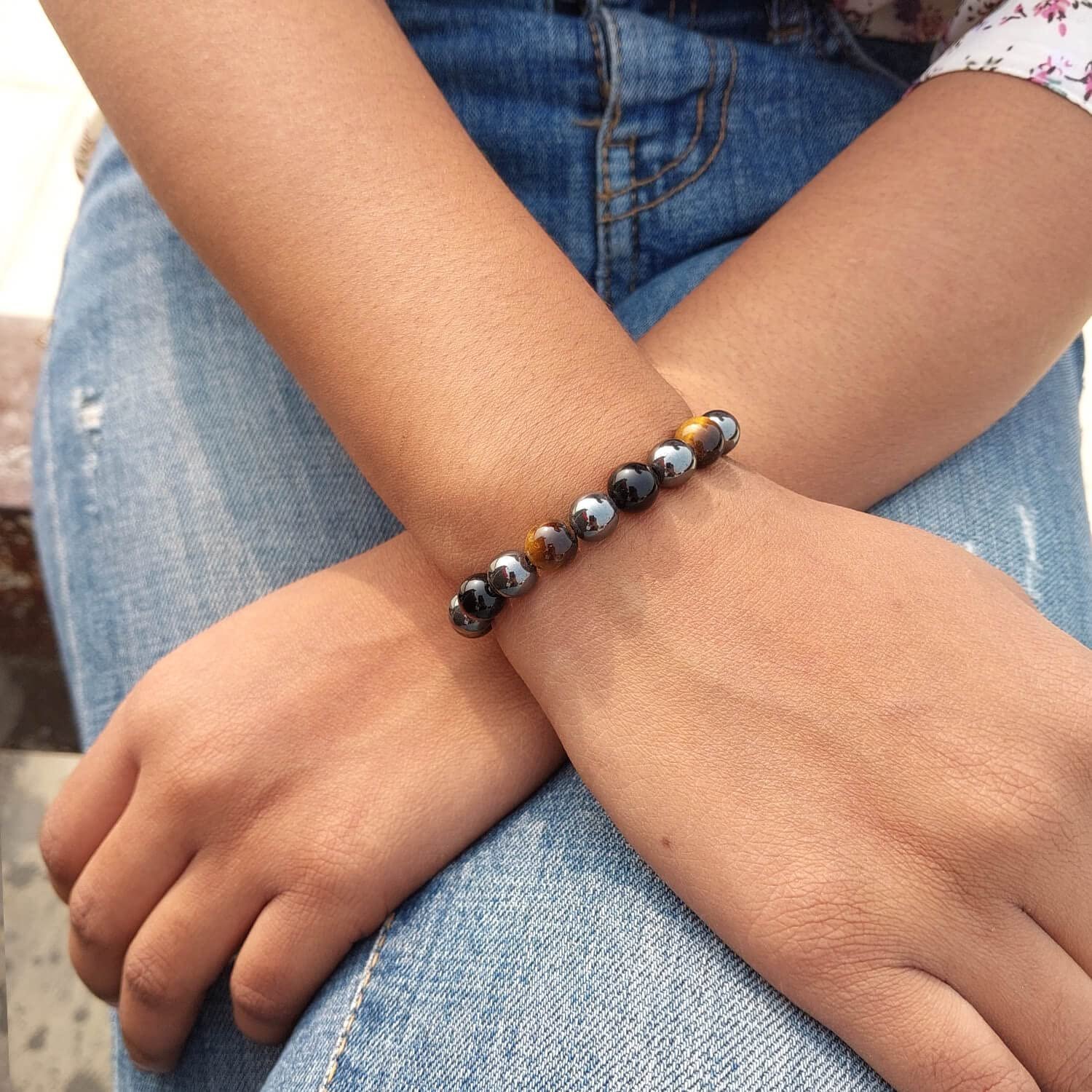 Divine Spirituals Triple Action Natural Crystal Bracelet Lab Certified 8 mm AAA Grade Stretchable Bracelet for Healing Meditation and Manifestation Chakra Healing Bracelets Abundance Stones 5 Divine Spirituals Triple Action Natural Crystal Bracelet Lab Certified 8 mm AAA Grade Stretchable Bracelet for Healing Meditation and Manifestation Chakra Healing Bracelets Abundance Stones 5