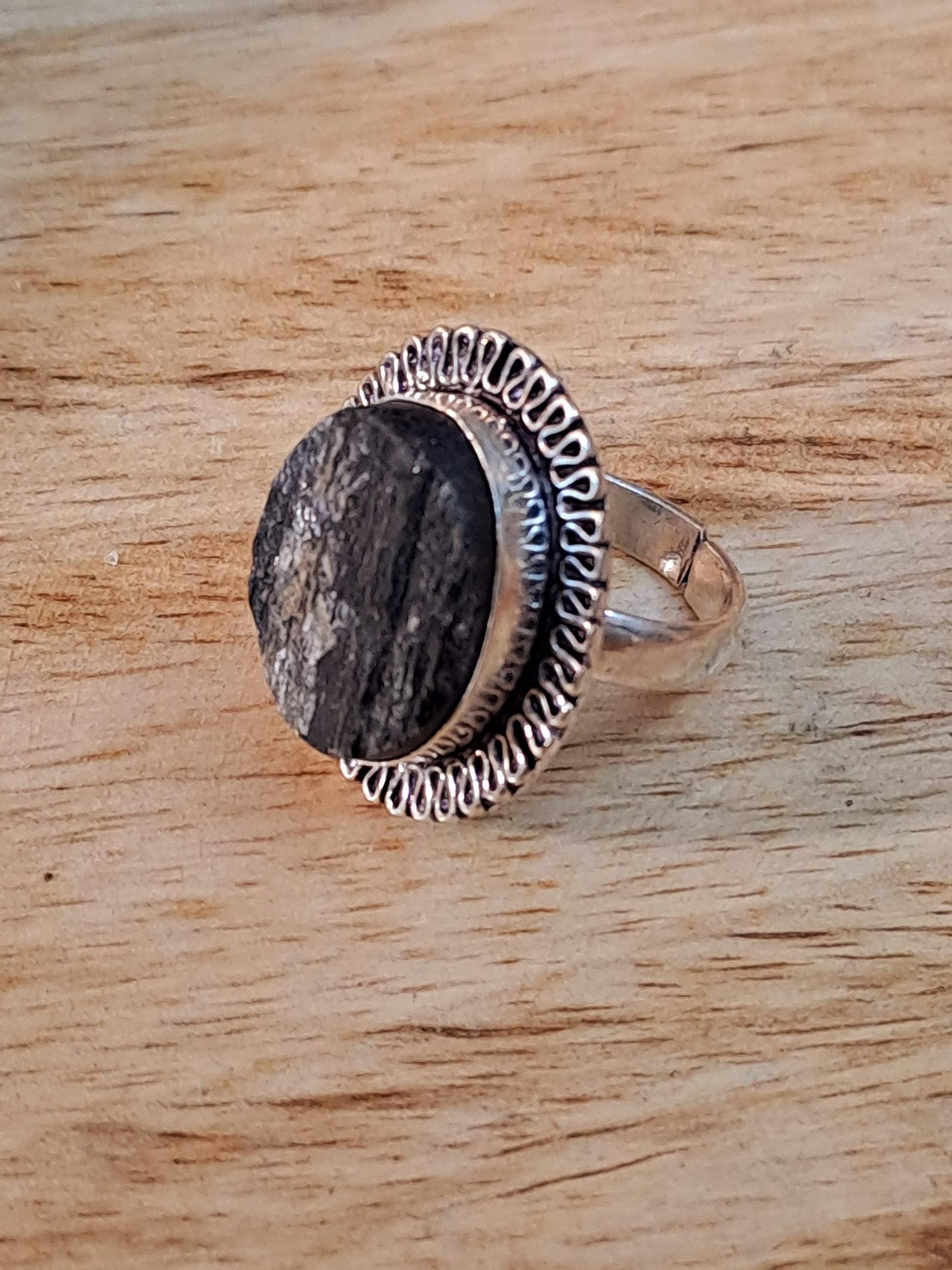 Divine Spirituals Certified Black Tourmaline Crystal Ring for Protection Motivation Meditation and Healing Crystal Gemstone Rings Abundance Stones 4 Divine Spirituals Certified Black Tourmaline Crystal Ring for Protection Motivation Meditation and Healing Crystal Gemstone Rings Abundance Stones 4