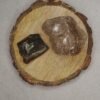 Divine Spirituals Clear Quartz and Amethyst AAA Grade Raw Natural Crystal Combo with Wooden Natural Bark Coaster for Healing, Meditation and Manifestation Natural Healing Crystals Abundance Stones 2 Divine Spirituals Clear Quartz and Amethyst AAA Grade Raw Natural Crystal Combo with Wooden Natural Bark Coaster for Healing, Meditation and Manifestation Natural Healing Crystals Abundance Stones 2