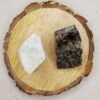 Divine Spirituals Amazonite + Rose Quartz AAA Grade Raw Natural Crystal Combo with Wooden Natural Bark Coaster for Healing, Meditation and Manifestation Natural Healing Crystals Abundance Stones 2 Divine Spirituals Amazonite + Rose Quartz AAA Grade Raw Natural Crystal Combo with Wooden Natural Bark Coaster for Healing, Meditation and Manifestation Natural Healing Crystals Abundance Stones 2